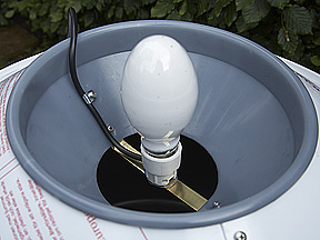 Funnel & Light Installed